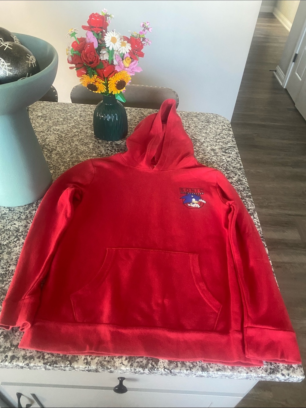 Old Navy Sonic the Hedgehog character hoodie